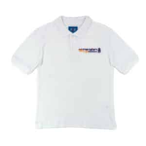 פולו לבן קצר-דגם עודפים "צבאות מנחם" ק. שמואל